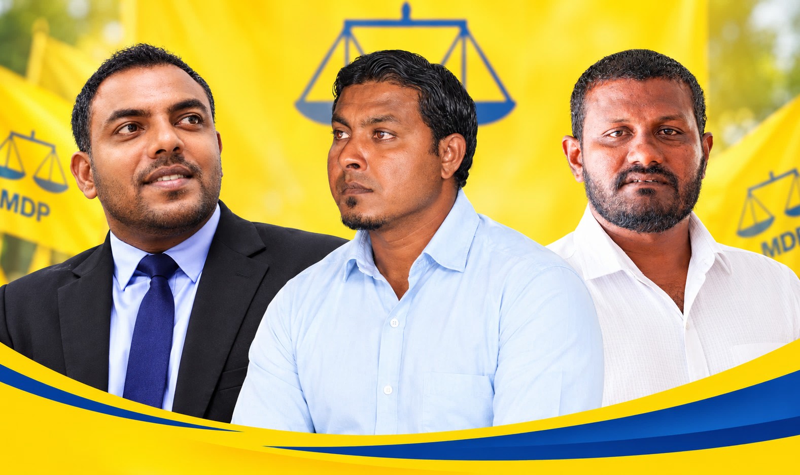 ޝިފާއު، ރަމީޒް އަދި ޝާހިދު އެމްޑީޕީ ޤައުމީ މަޖްލިސް އިންތިހާބުގައި ވާދަކުރަނީ