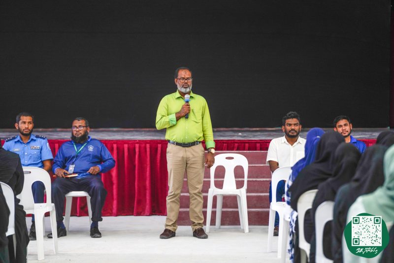 އިހަވަންދޫ ސްކޫލްގެ ބެލެނިވެރިންނަށް ސައިބަރ ބުލީއިންގ އާއި ބެހޭ މައުލޫމާތު ދިނުން
