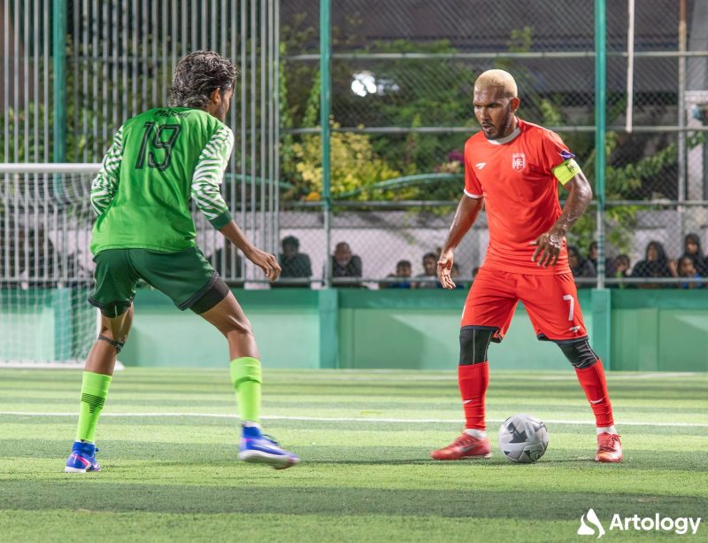 ފޮޓޯ: އެފްއޭއެމް ފުޓްސަލް ޗެމްޕިއަންޝިޕްގެ ހއ އަތޮޅުގެ ފައިނަލް މެޗް