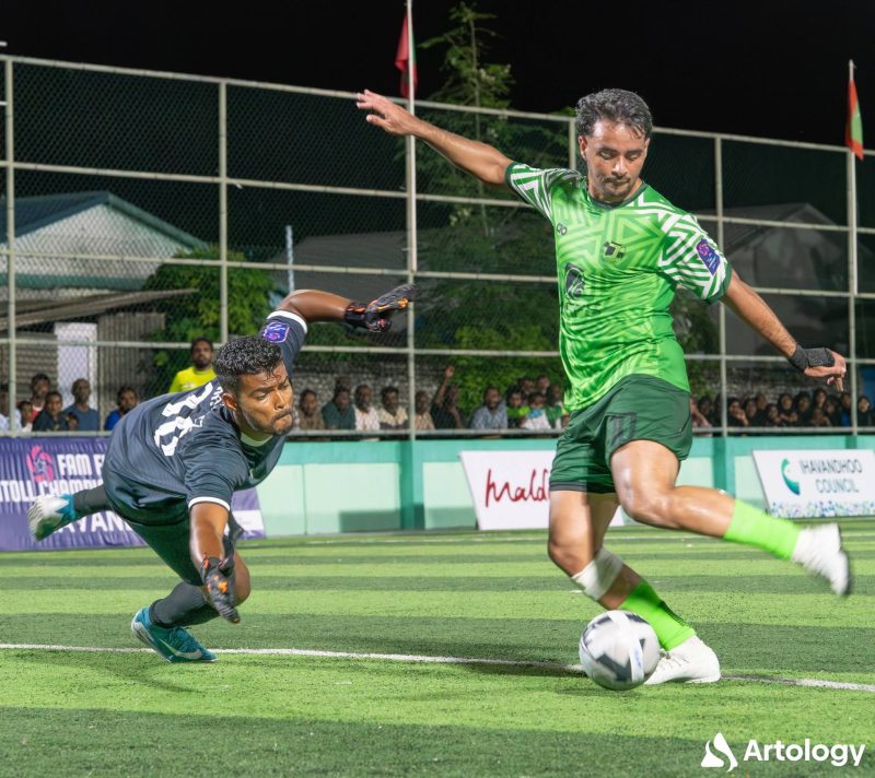 ފޮޓޯ: އެފްއޭއެމް ފުޓްސަލް ޗެމްޕިއަންޝިޕްގެ ހއ އަތޮޅުގެ ފައިނަލް މެޗް