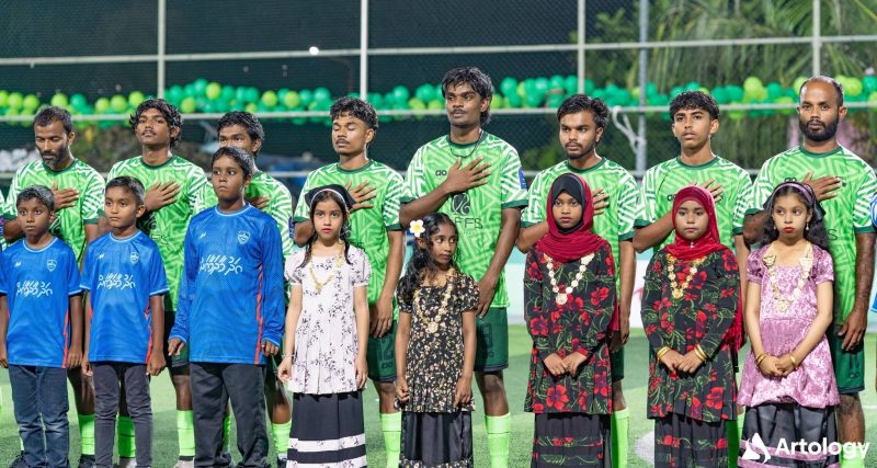 ފޮޓޯ: އެފްއޭއެމް ފުޓްސަލް ޗެމްޕިއަންޝިޕްގެ ހއ އަތޮޅުގެ ފައިނަލް މެޗް