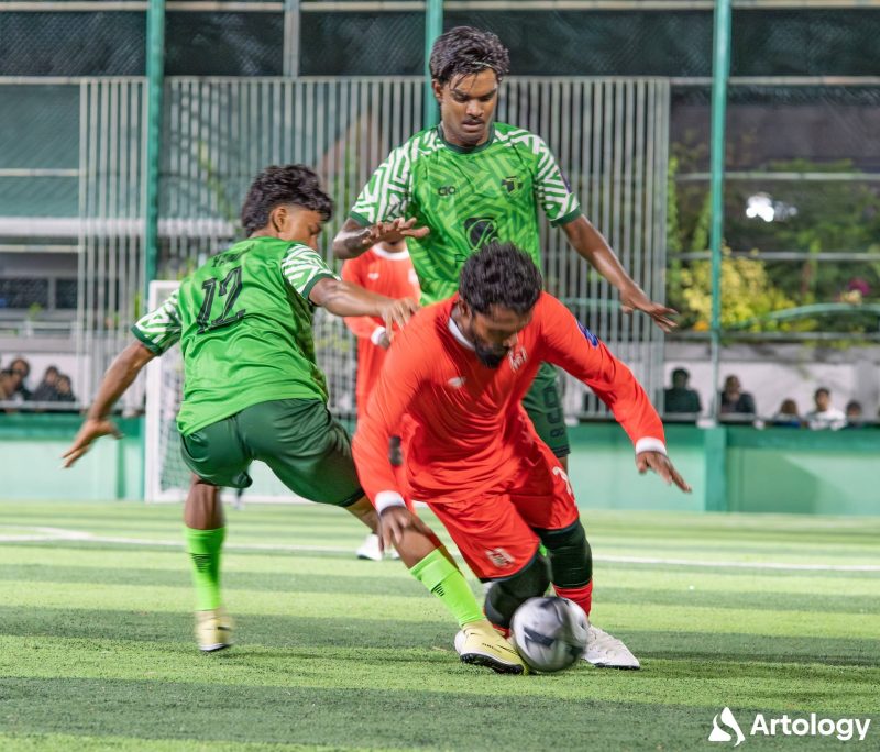 ފޮޓޯ: އެފްއޭއެމް ފުޓްސަލް ޗެމްޕިއަންޝިޕްގެ ހއ އަތޮޅުގެ ފައިނަލް މެޗް