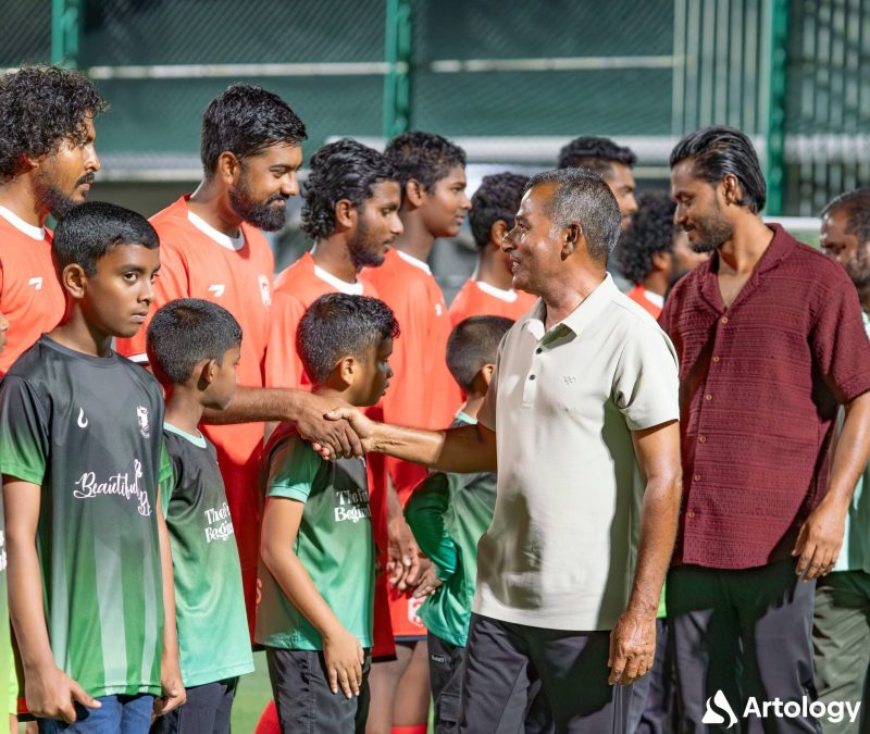 ފޮޓޯ: އެފްއޭއެމް ފުޓްސަލް ޗެމްޕިއަންޝިޕްގެ ހއ އަތޮޅުގެ ފައިނަލް މެޗް