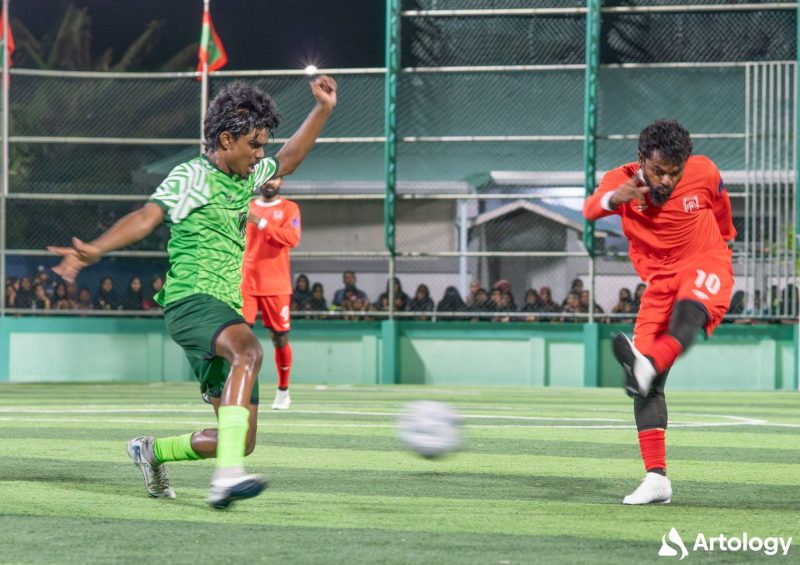 ފޮޓޯ: އެފްއޭއެމް ފުޓްސަލް ޗެމްޕިއަންޝިޕްގެ ހއ އަތޮޅުގެ ފައިނަލް މެޗް