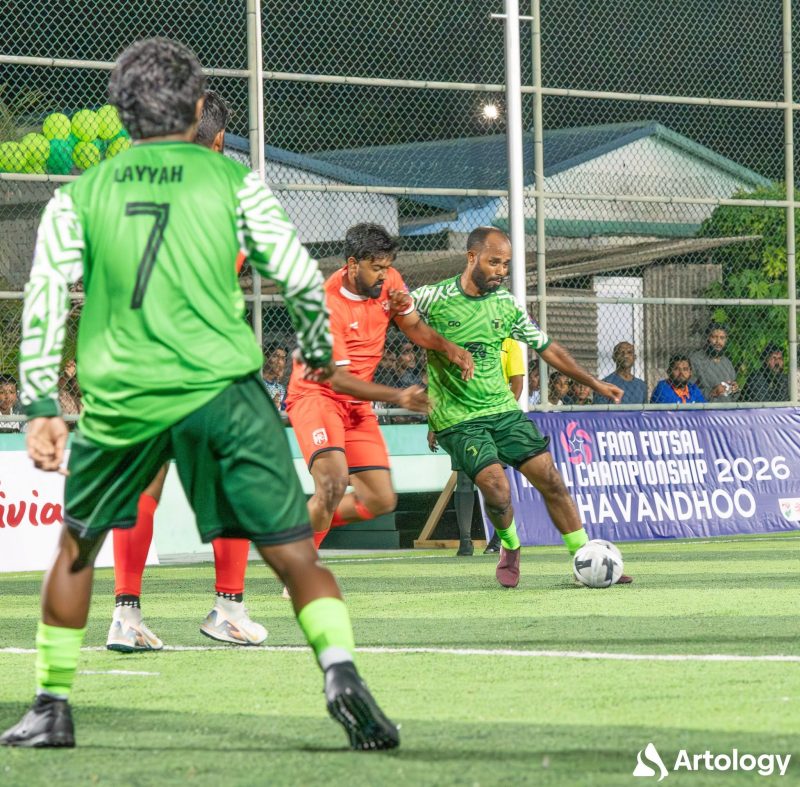 ފޮޓޯ: އެފްއޭއެމް ފުޓްސަލް ޗެމްޕިއަންޝިޕްގެ ހއ އަތޮޅުގެ ފައިނަލް މެޗް