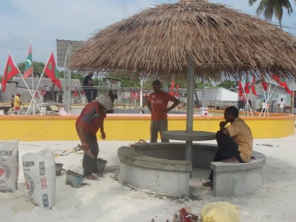 ފޮޓޯ: 2009 ވަނަ އަހަރުގެ މަސްވެރިންގެ ދުވަހަށް ތައްޔާރުވުން