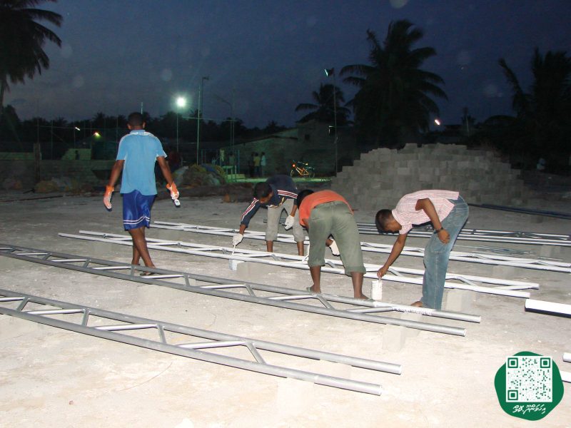 ފޮޓޯ: 2009 ވަނަ އަހަރުގެ މަސްވެރިންގެ ދުވަހަށް ތައްޔާރުވުން