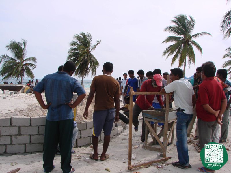 ފޮޓޯ: 2009 ވަނަ އަހަރުގެ މަސްވެރިންގެ ދުވަހަށް ތައްޔާރުވުން