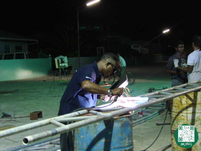 ފޮޓޯ: 2009 ވަނަ އަހަރުގެ މަސްވެރިންގެ ދުވަހަށް ތައްޔާރުވުން