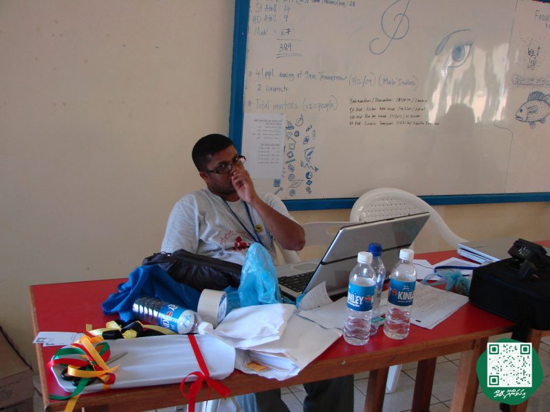 ފޮޓޯ: 2009 ވަނަ އަހަރުގެ މަސްވެރިންގެ ދުވަހަށް ތައްޔާރުވުން