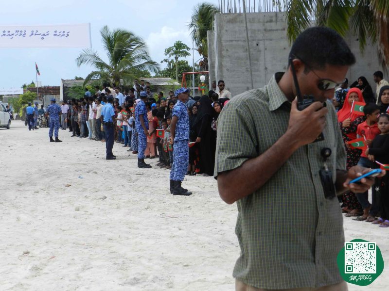 ފޮޓޯ: ރައީސް ވަހީދު އިހަވަންދޫއަށް ވަޑައިގަތުމުން މަރުހަބާ ދެންނެވުން