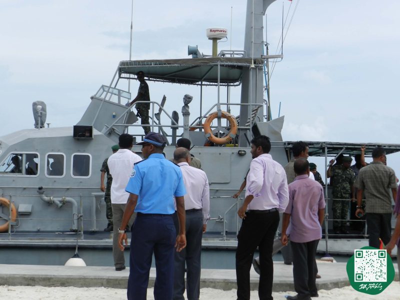 ފޮޓޯ: ރައީސް ވަހީދު އިހަވަންދޫއަށް ވަޑައިގަތުމުން މަރުހަބާ ދެންނެވުން