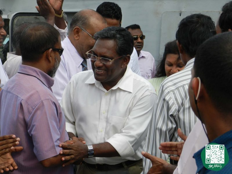 ފޮޓޯ: ރައީސް ވަހީދު އިހަވަންދޫއަށް ވަޑައިގަތުމުން މަރުހަބާ ދެންނެވުން