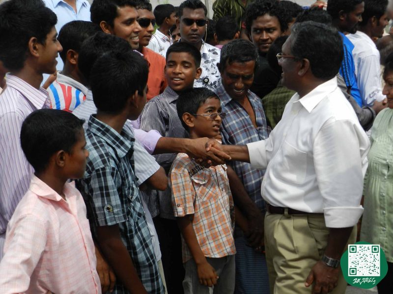 ފޮޓޯ: ރައީސް ވަހީދު އިހަވަންދޫއަށް ވަޑައިގަތުމުން މަރުހަބާ ދެންނެވުން