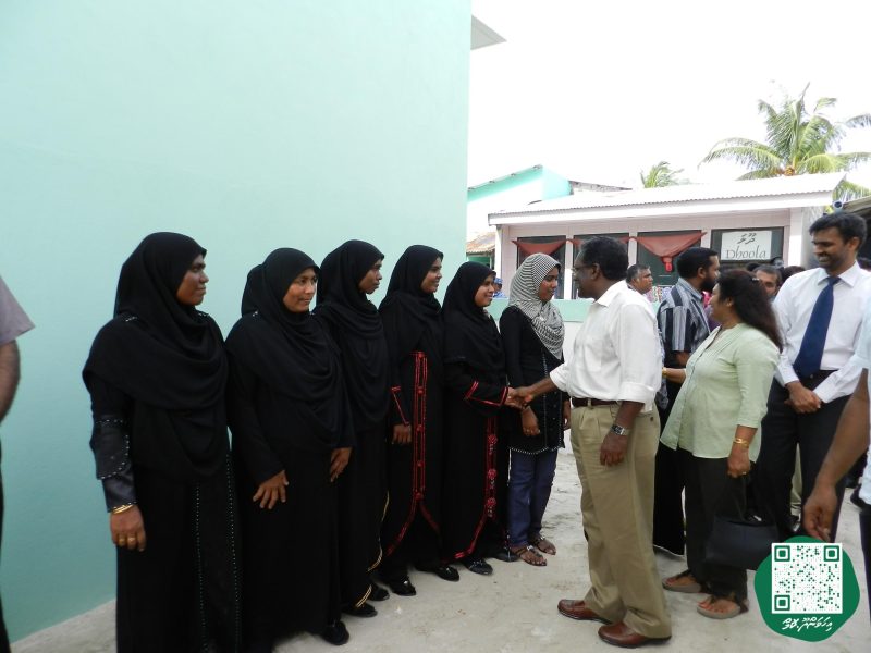 ފޮޓޯ: ރައީސް ވަހީދު އިހަވަންދޫއަށް ވަޑައިގަތުމުން މަރުހަބާ ދެންނެވުން