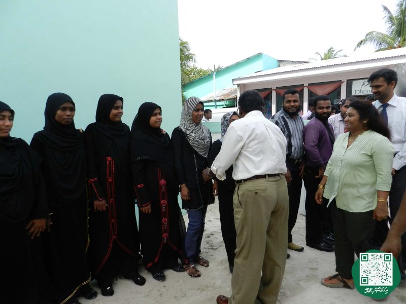 ފޮޓޯ: ރައީސް ވަހީދު އިހަވަންދޫއަށް ވަޑައިގަތުމުން މަރުހަބާ ދެންނެވުން