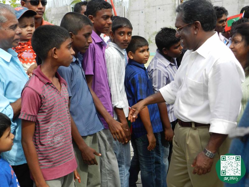 ފޮޓޯ: ރައީސް ވަހީދު އިހަވަންދޫއަށް ވަޑައިގަތުމުން މަރުހަބާ ދެންނެވުން