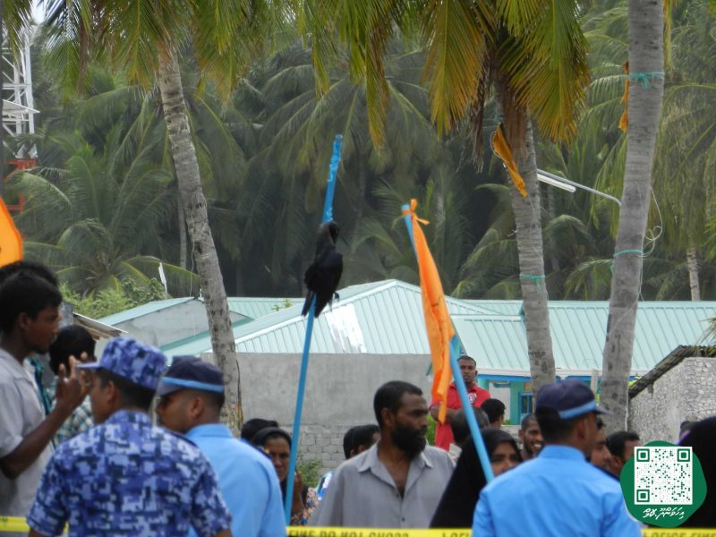 ފޮޓޯ: ރައީސް ވަހީދު އިހަވަންދޫއަށް ވަޑައިގަތުމުން މަރުހަބާ ދެންނެވުން
