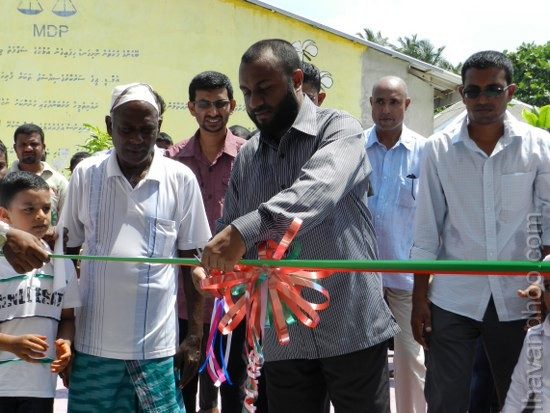 ފޮޓޯ: މަސްޖިދުލް އަބޫބަކުރު ސިއްދީޤު ރަޟިޔަﷲ އަންޙް ހުޅުވުމުގެ ރަސްމިއްޔާތު