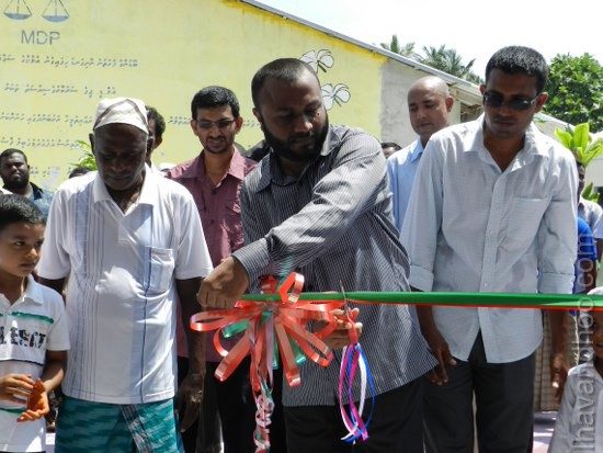 ފޮޓޯ: މަސްޖިދުލް އަބޫބަކުރު ސިއްދީޤު ރަޟިޔަﷲ އަންޙް ހުޅުވުމުގެ ރަސްމިއްޔާތު