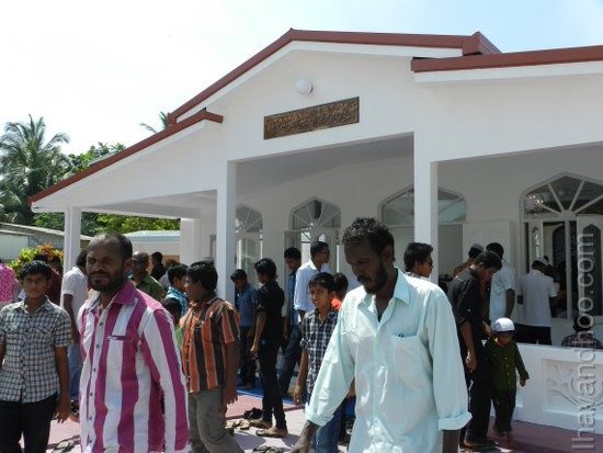 ފޮޓޯ: މަސްޖިދުލް އަބޫބަކުރު ސިއްދީޤު ރަޟިޔަﷲ އަންޙް ހުޅުވުމުގެ ރަސްމިއްޔާތު