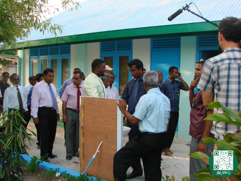 ފޮޓޯ: މަސްވެރިންގެ ދުވަހުގެ ހަރަކާތްތަކަށް ރައީސް ނަޝީދު އިހަވަންދޫއަށް ވަޑައިގަތުން