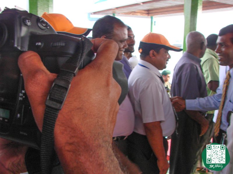 ފޮޓޯ: މަސްވެރިންގެ ދުވަހުގެ ހަރަކާތްތަކަށް ރައީސް ނަޝީދު އިހަވަންދޫއަށް ވަޑައިގަތުން