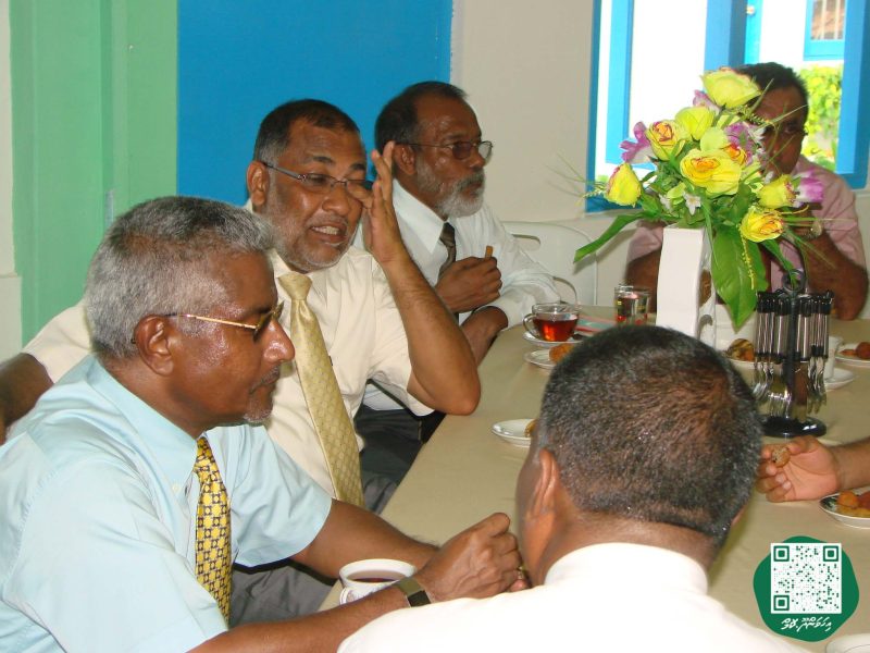 ފޮޓޯ: މަސްވެރިންގެ ދުވަހުގެ ހަރަކާތްތަކަށް ރައީސް ނަޝީދު އިހަވަންދޫއަށް ވަޑައިގަތުން