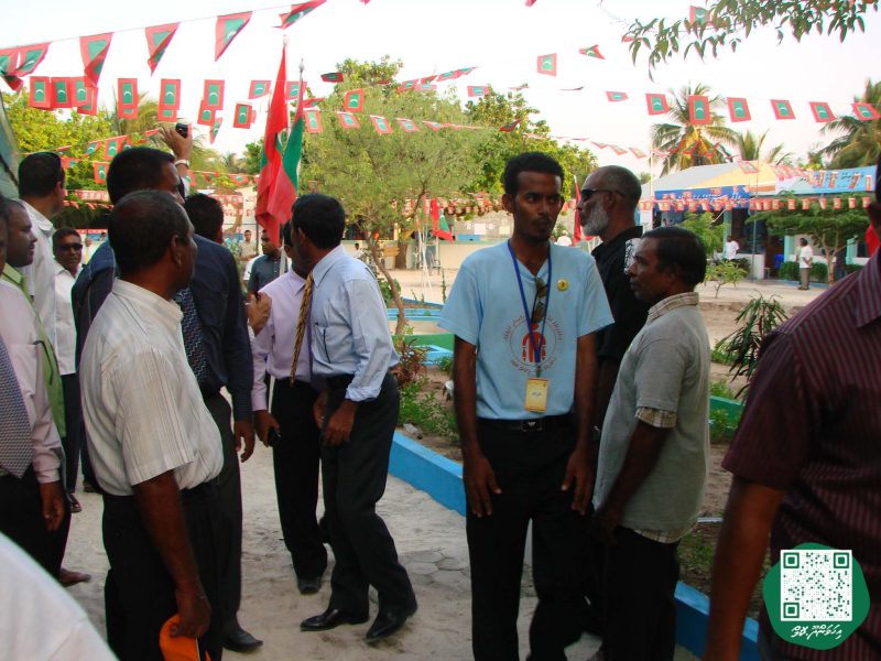 ފޮޓޯ: މަސްވެރިންގެ ދުވަހުގެ ހަރަކާތްތަކަށް ރައީސް ނަޝީދު އިހަވަންދޫއަށް ވަޑައިގަތުން