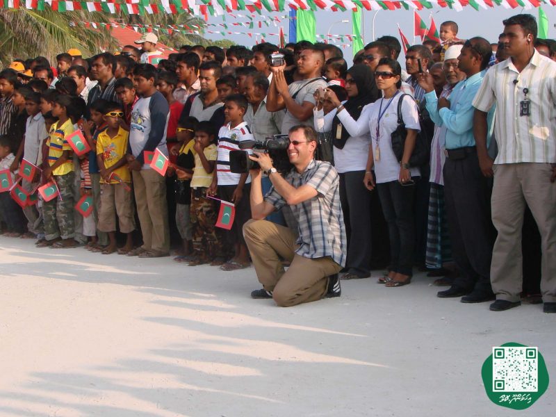 ފޮޓޯ: މަސްވެރިންގެ ދުވަހުގެ ހަރަކާތްތަކަށް ރައީސް ނަޝީދު އިހަވަންދޫއަށް ވަޑައިގަތުން