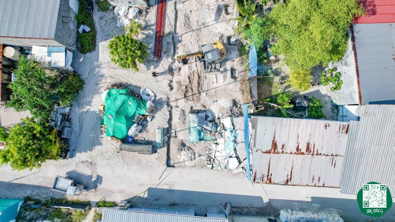 ފޮޓޯ: ގާތުމަލަ ފިހާރައިގެ ފާރެއް ވެއްޓި ގެއްލުންވުން