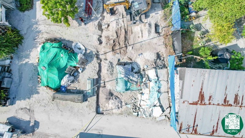 ފޮޓޯ: ގާތުމަލަ ފިހާރައިގެ ފާރެއް ވެއްޓި ގެއްލުންވުން
