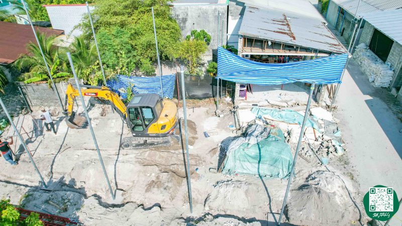 ފޮޓޯ: ގާތުމަލަ ފިހާރައިގެ ފާރެއް ވެއްޓި ގެއްލުންވުން