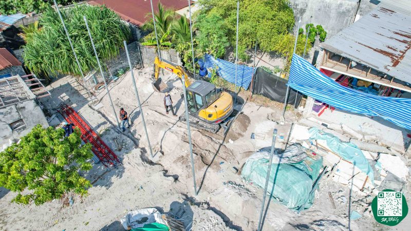ފޮޓޯ: ގާތުމަލަ ފިހާރައިގެ ފާރެއް ވެއްޓި ގެއްލުންވުން
