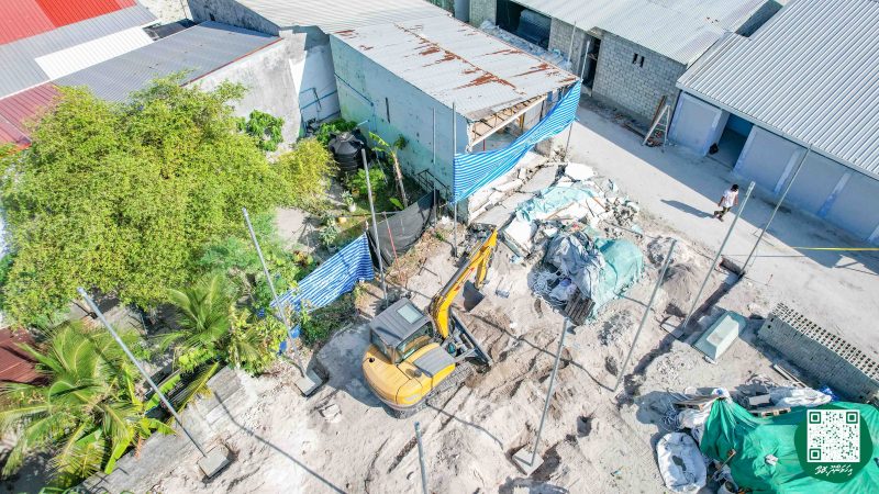 ފޮޓޯ: ގާތުމަލަ ފިހާރައިގެ ފާރެއް ވެއްޓި ގެއްލުންވުން